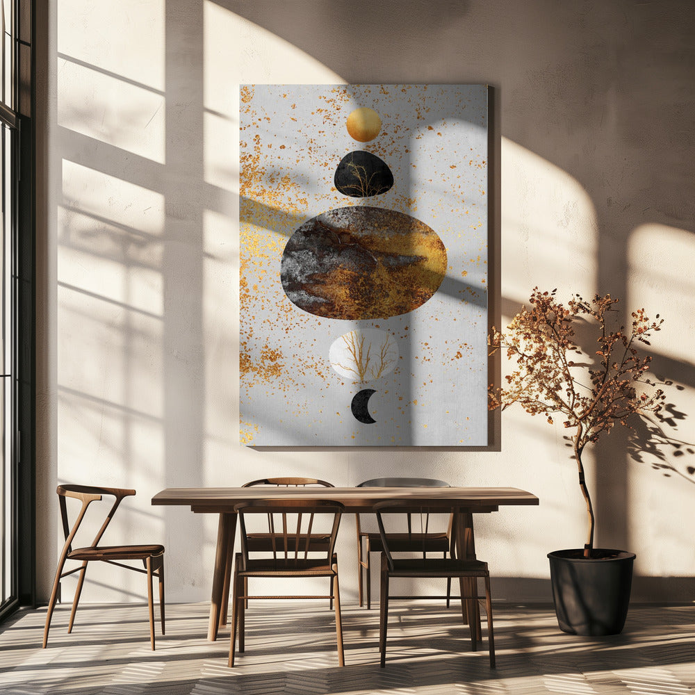 Zon en maan | Canvas