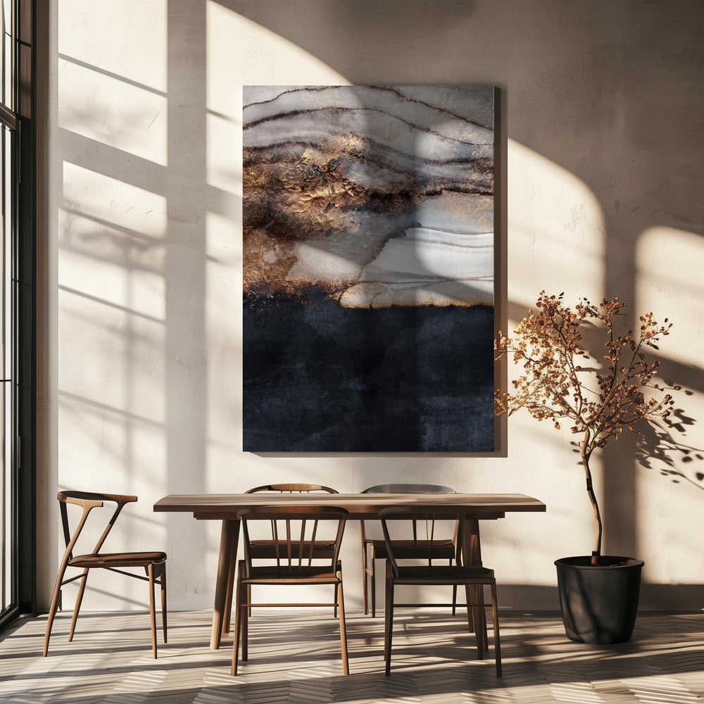 Inkomende storm | Canvas