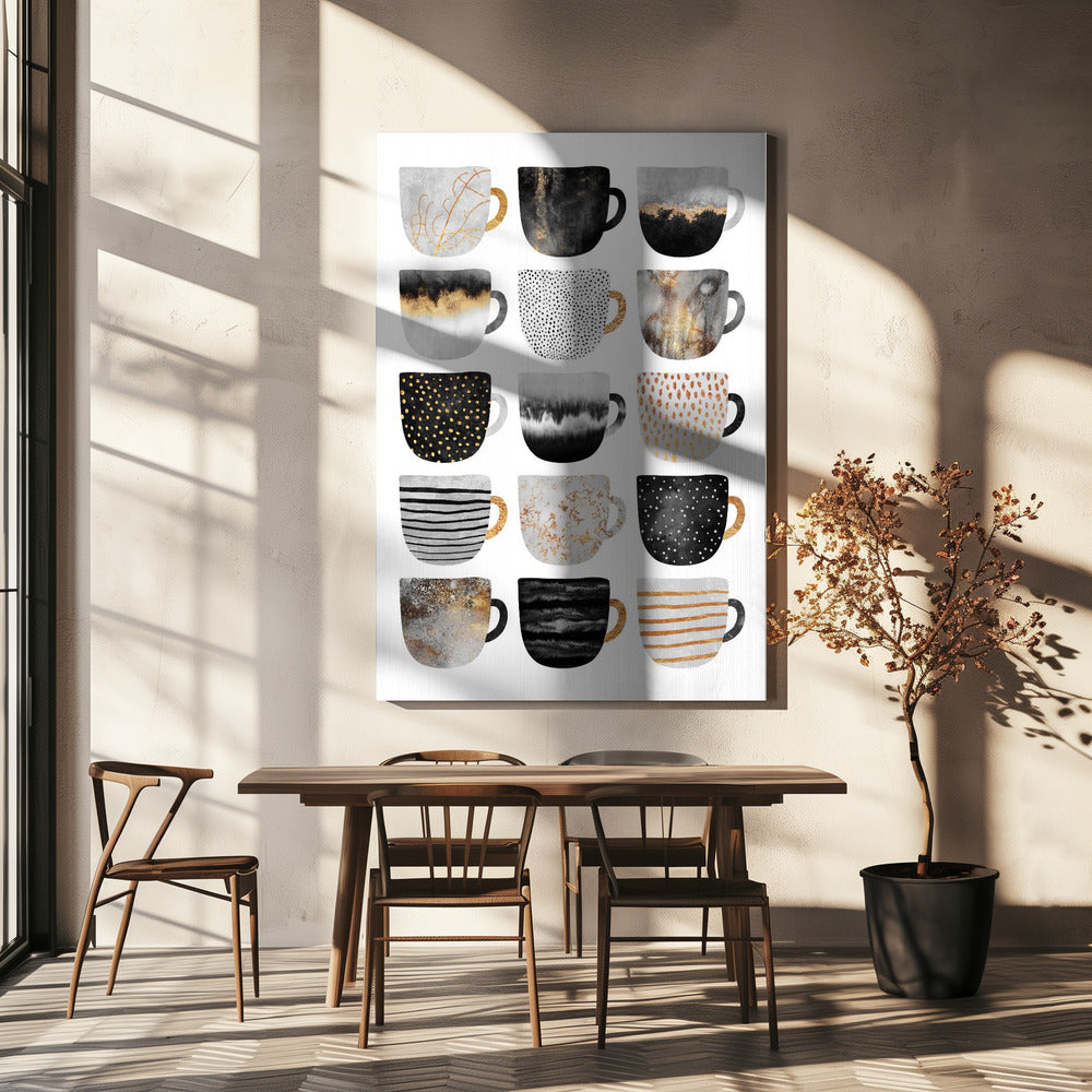Mooie koffiekopjes | Canvas