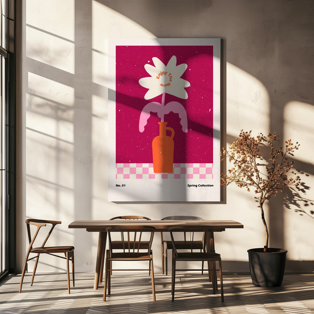 Lentebloem #01 | Canvas
