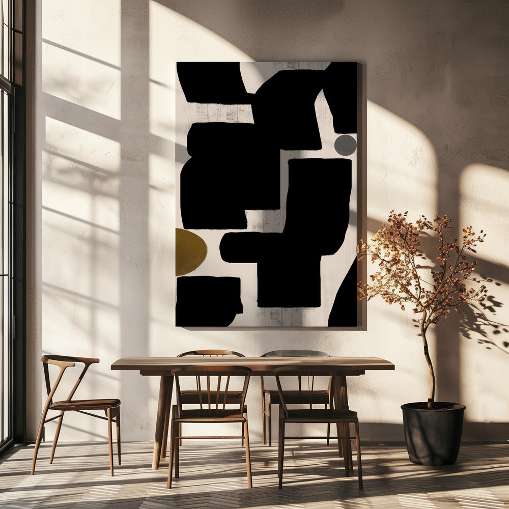Vormen in harmonie | Canvas