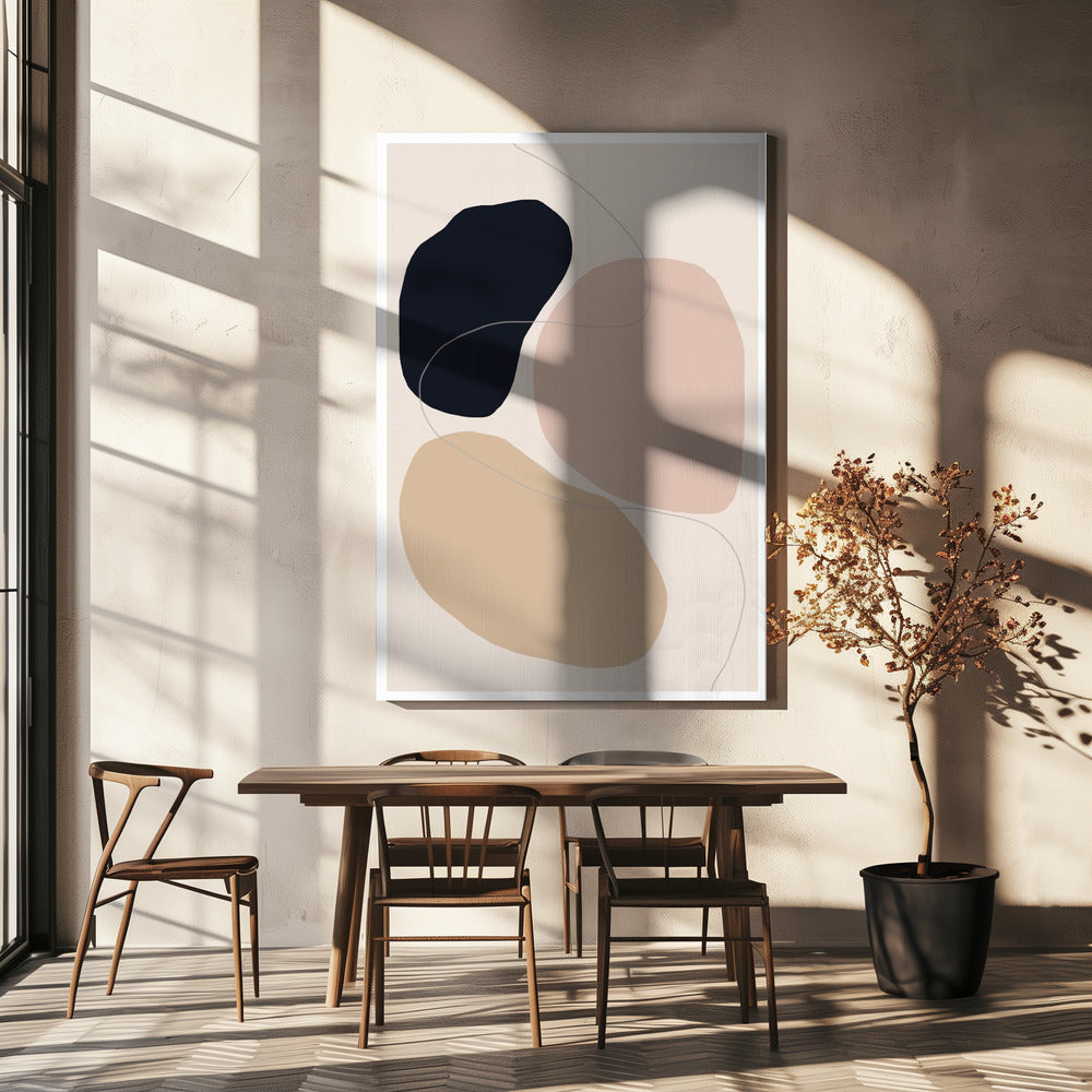Vormen in harmonie | Canvas