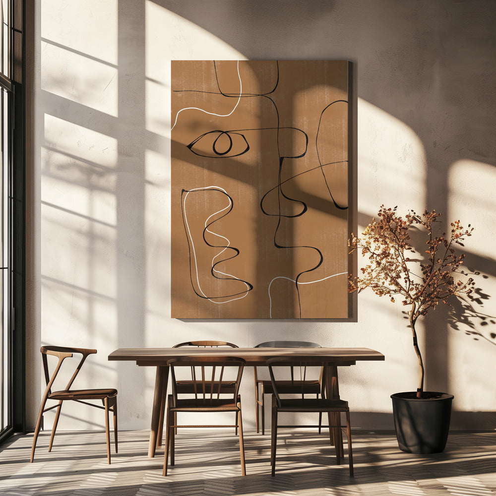 Whimsical Lines | Canvas