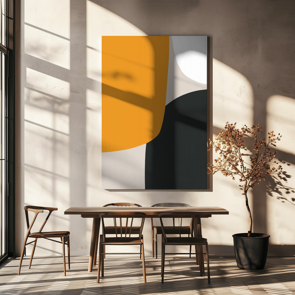 Gedurfde geometrische vormen | Canvas