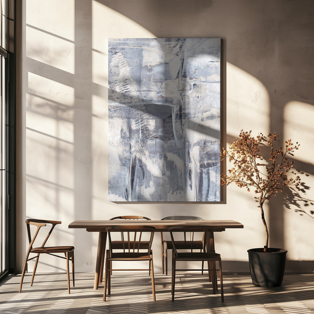 Gedempte tinten met gelaagde texturen | Canvas