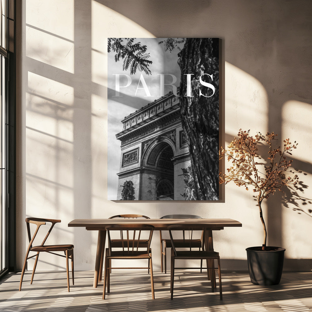 Parijs Tekst 7 | Canvas