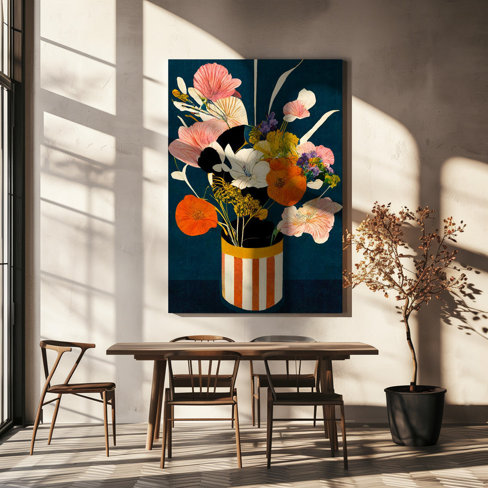 Levendige bloesems | Canvas