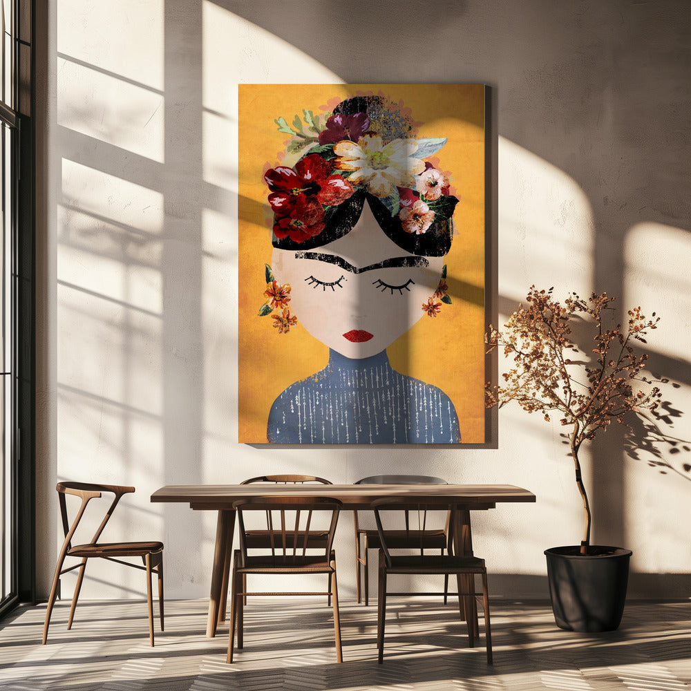 Bloemensereniteit | Canvas