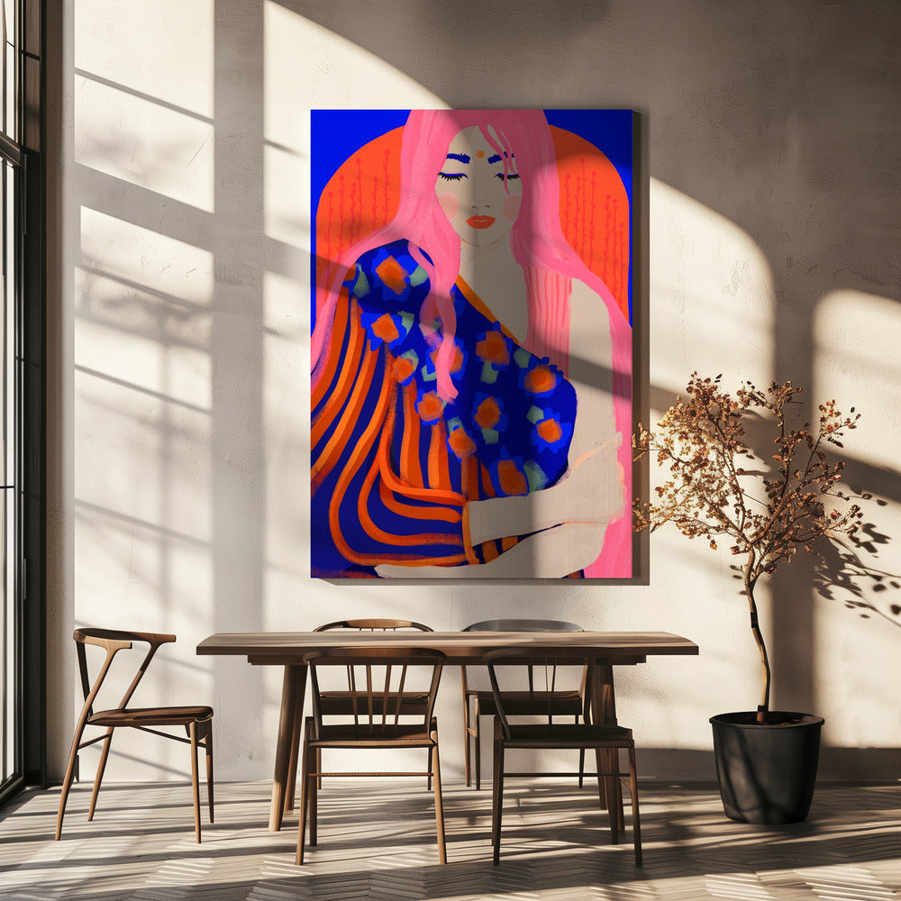 Levendige sereniteit | Canvas