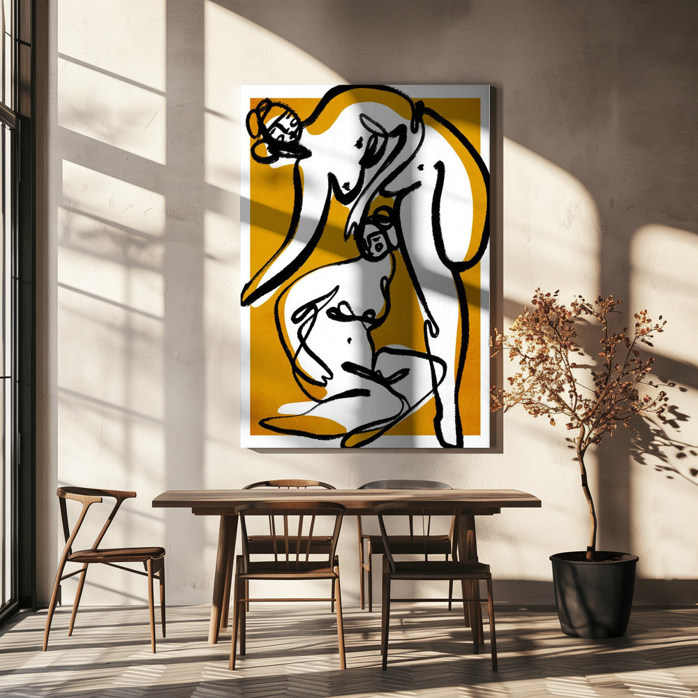The Female Dancers | Canvas