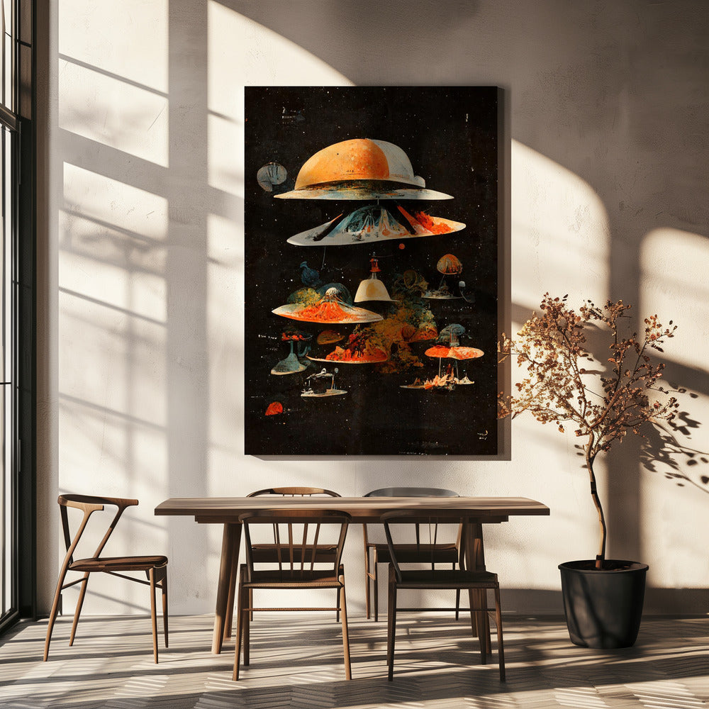 Hemelse lagen | Canvas