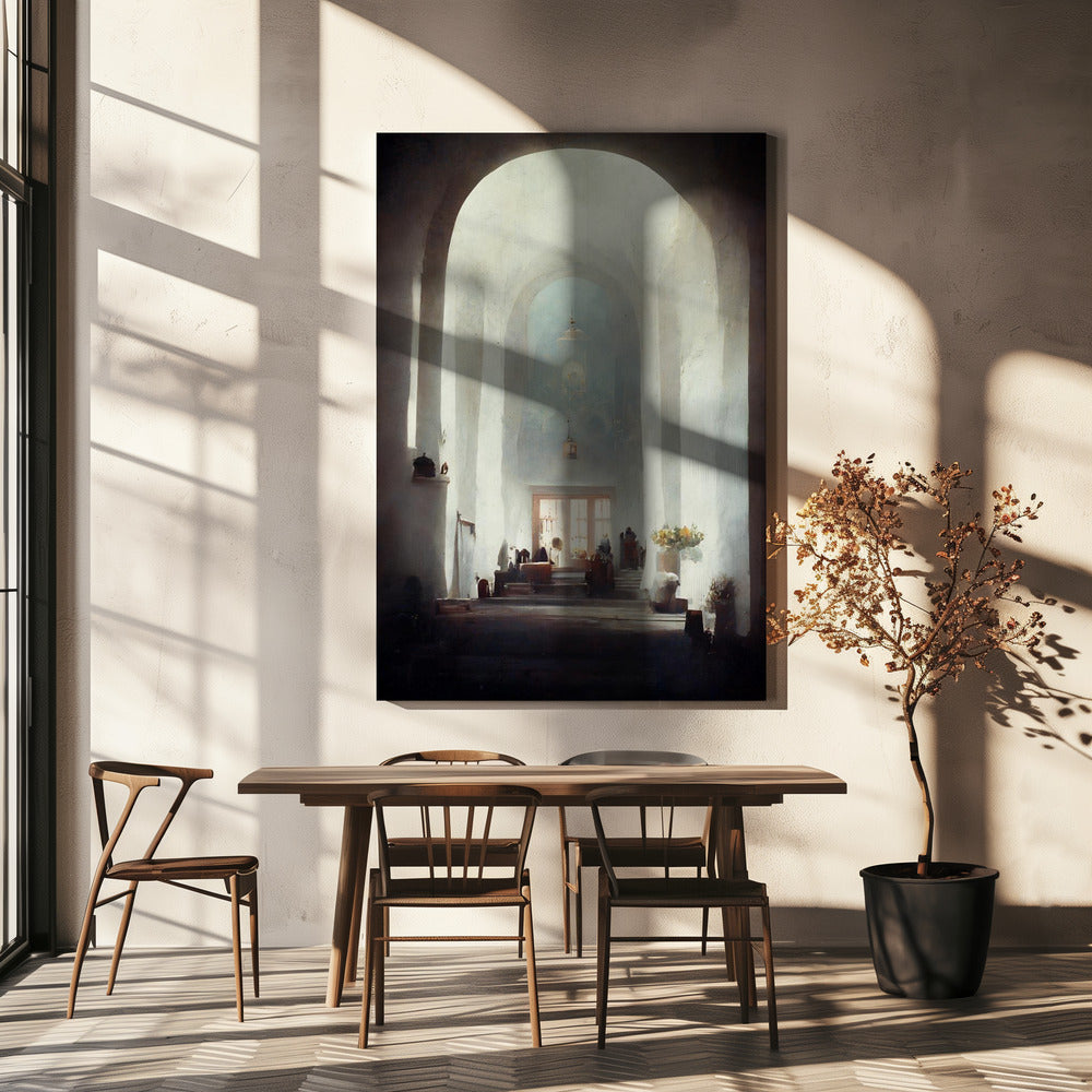 Zonovergoten heiligdom | Canvas