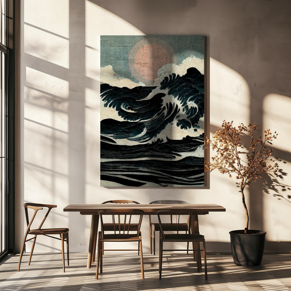 Hemels golvenlandschap | Canvas