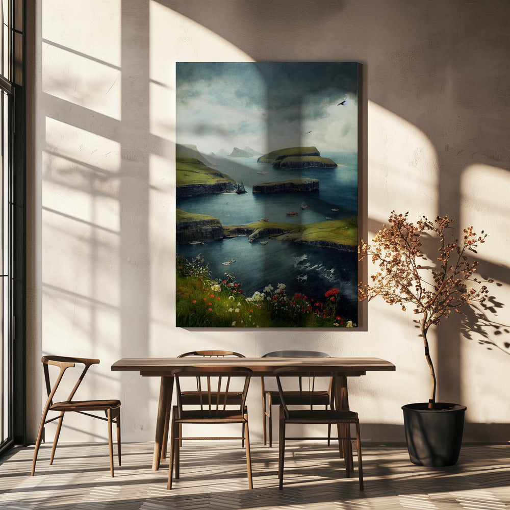 Eilanden van Sereniteit | Canvas