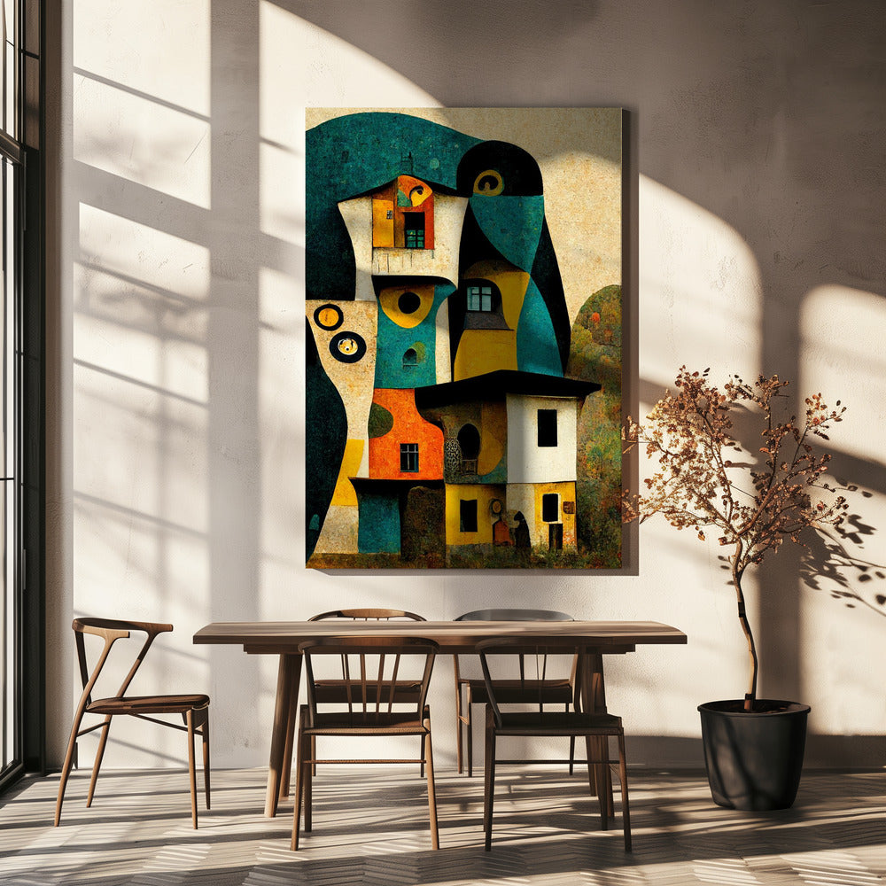 Grillige woningen | Canvas