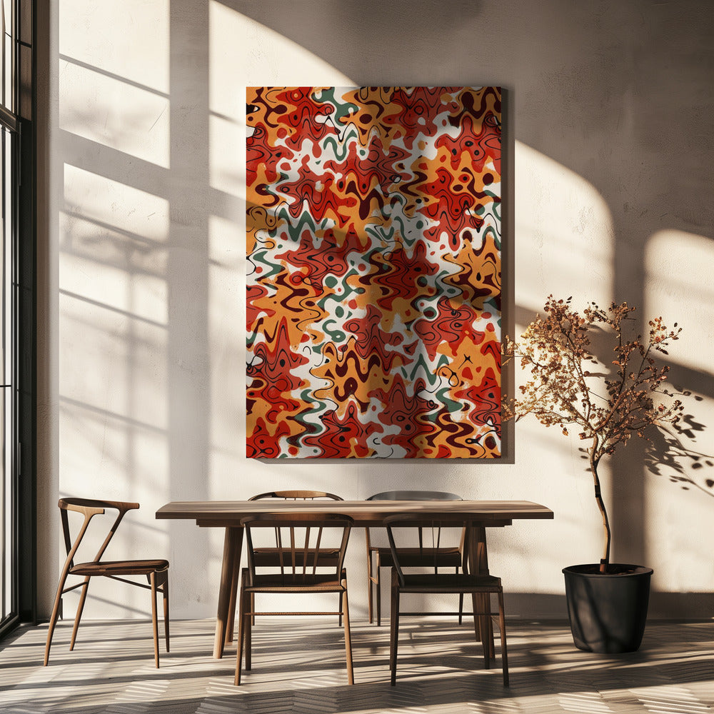 Levendige Chaos | Canvas