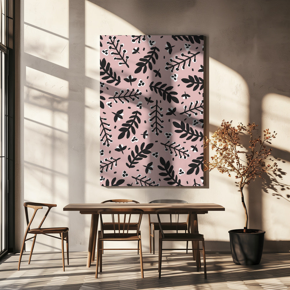 Grillige bladeren | Canvas