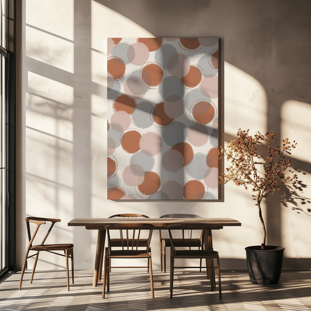 Muted Circle Dance | Canvas