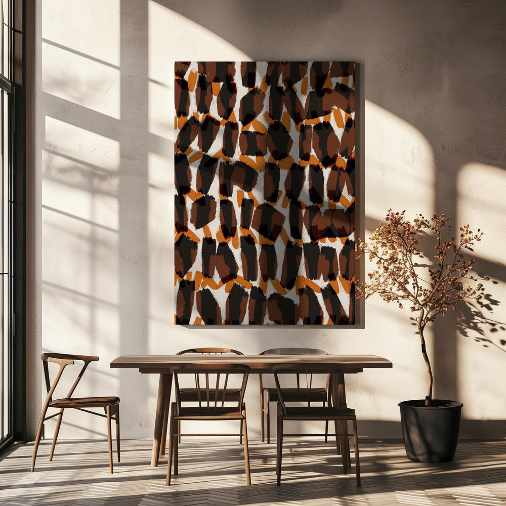 Herfstpenseelstreken | Canvas