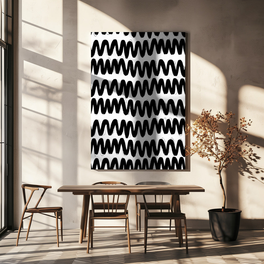 Zigzag Symfonie | Canvas
