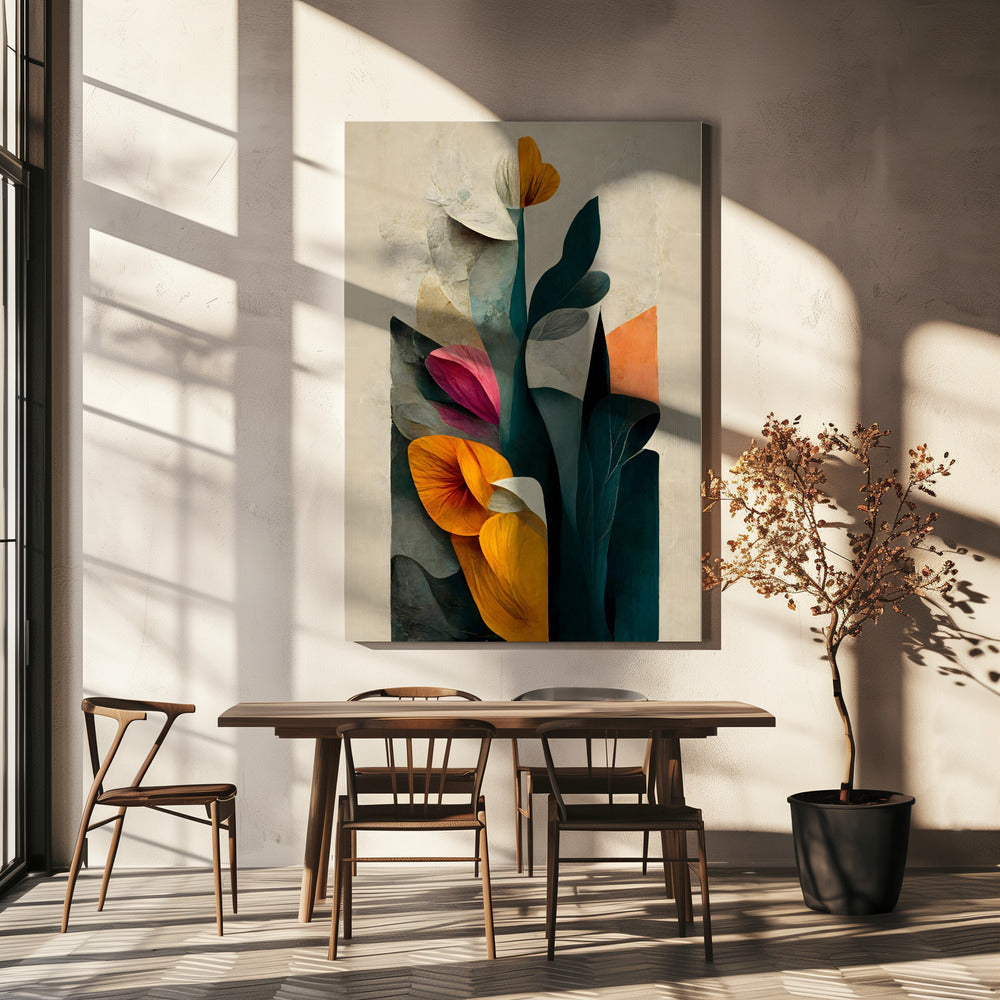 Bloemensymfonie | Canvas