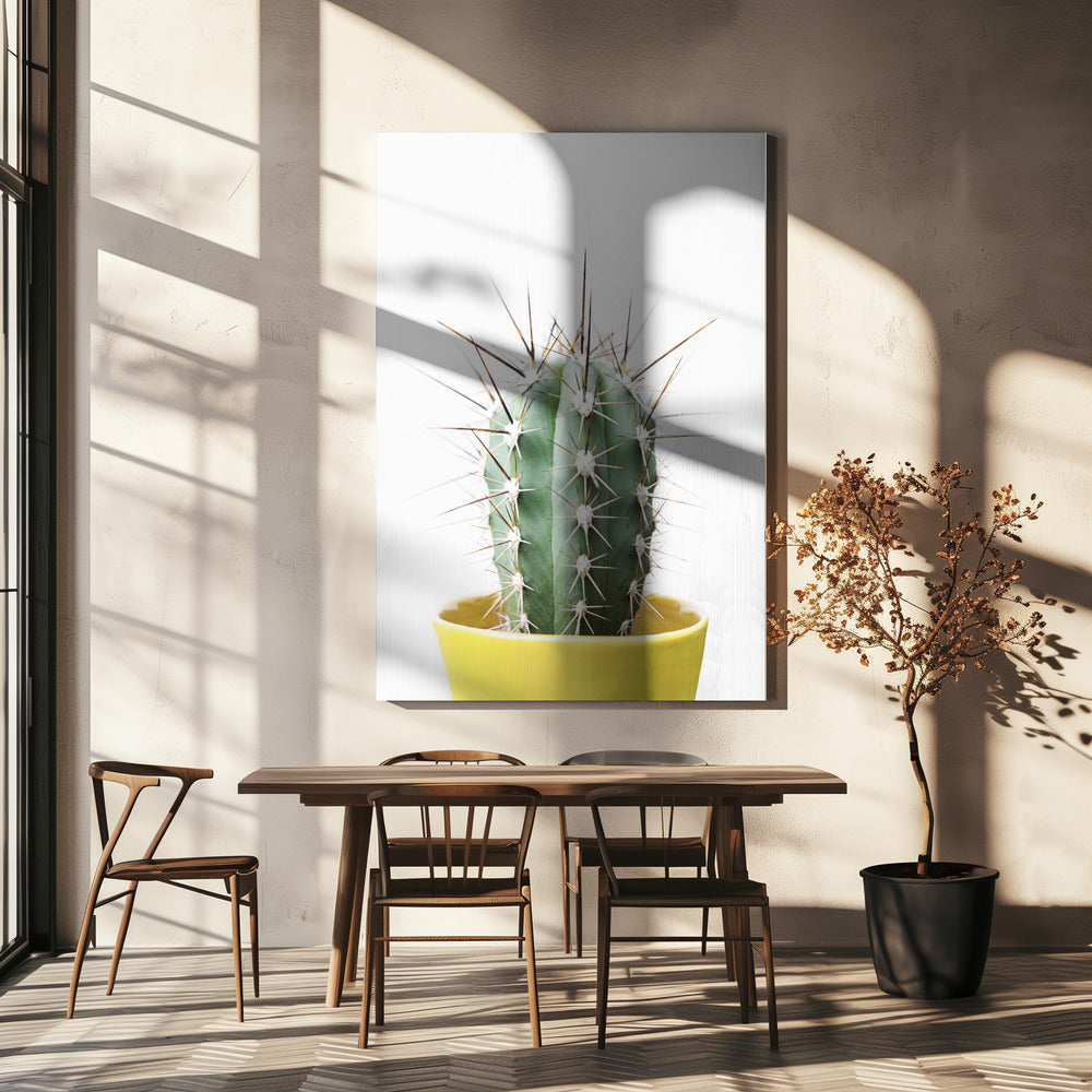 Stekelige Cactus | Canvas