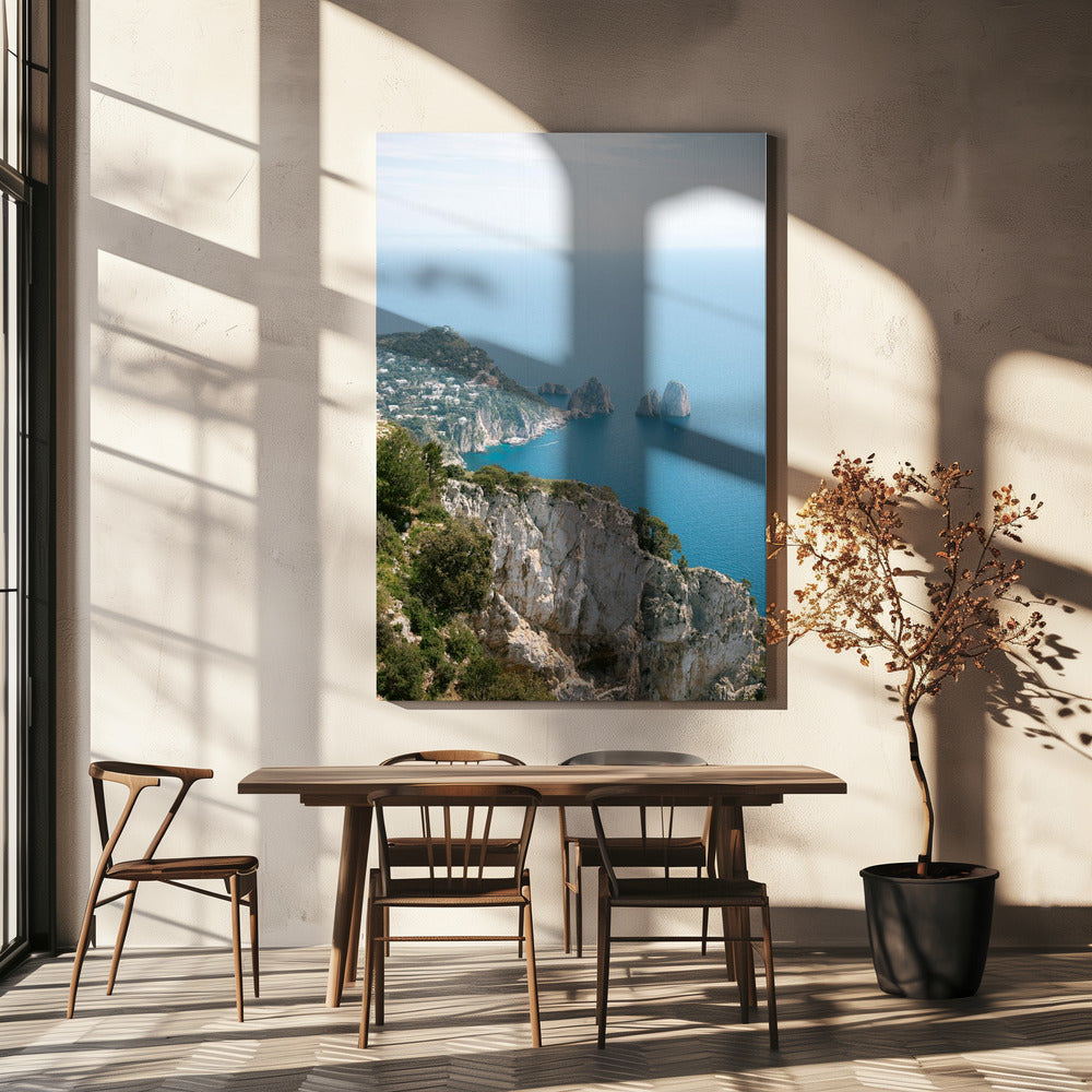 Kust van Capri, Italië | Canvas