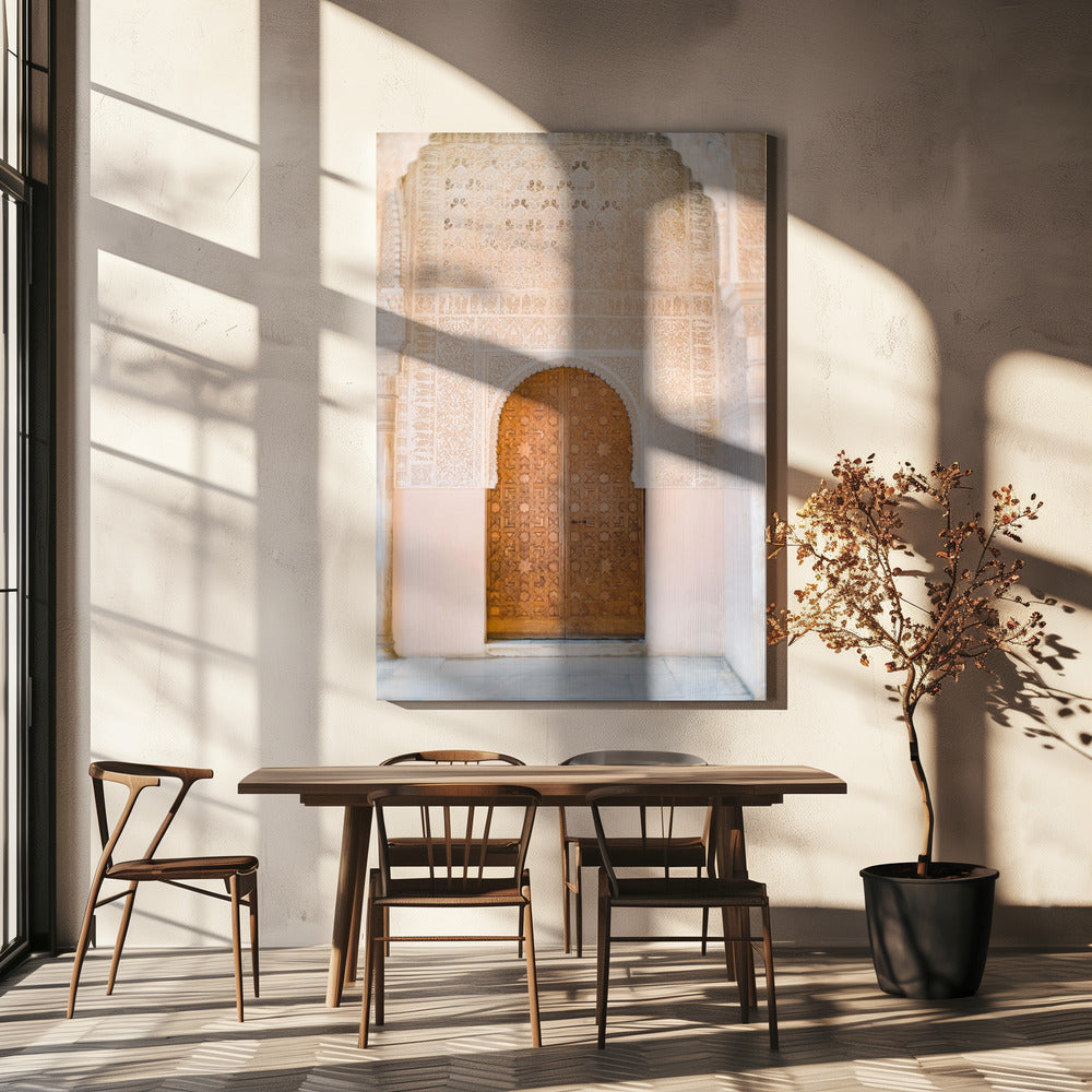 Alhambra deur | Canvas
