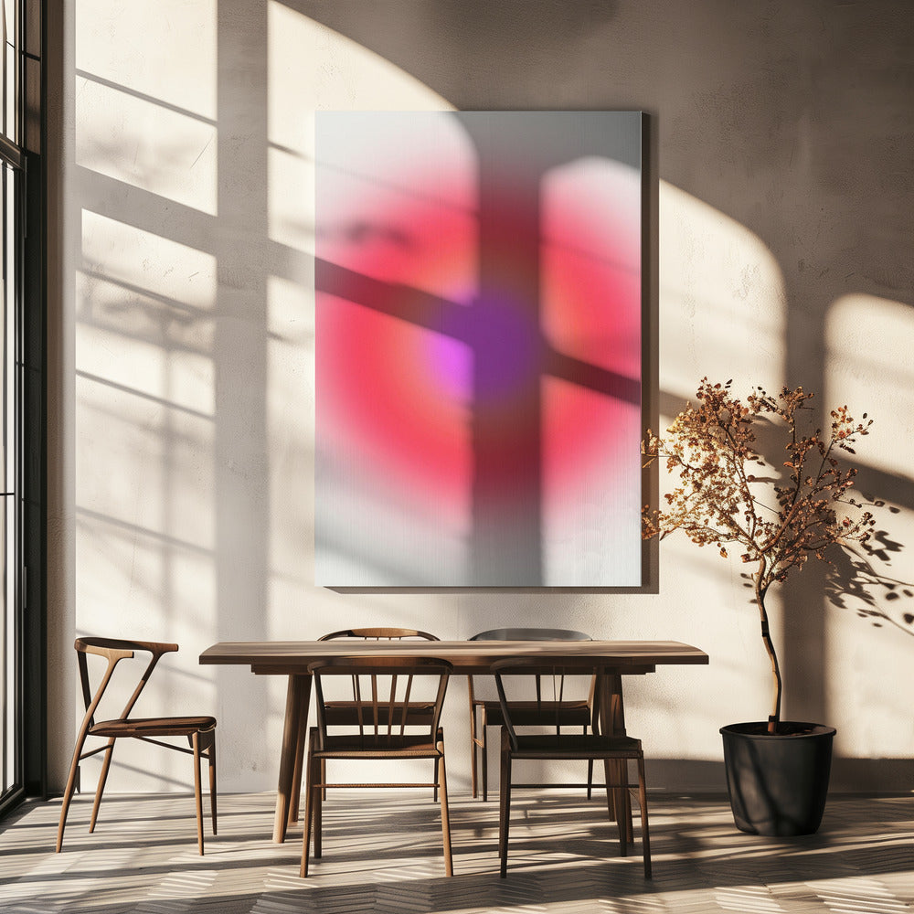 Stralende Gloeiende Bol | Canvas