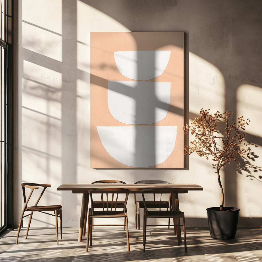 Gesneden vormen | Canvas
