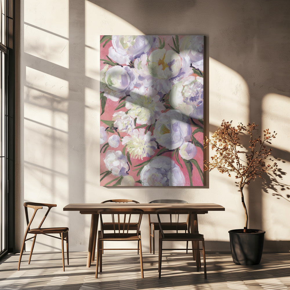 Kinsly schilderachtig boeket | Canvas