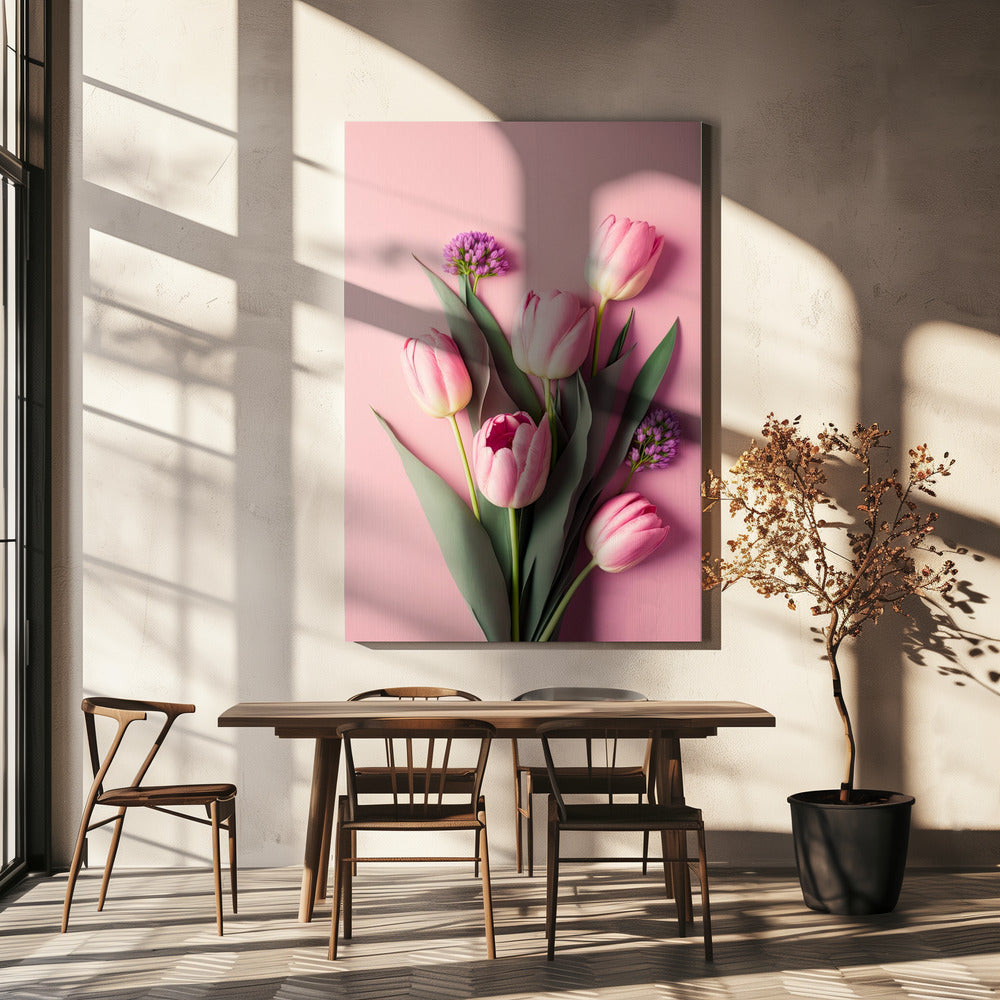 Tulp Droomlandschap | Canvas