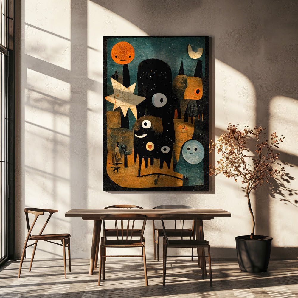 Hemelse wezens | Canvas