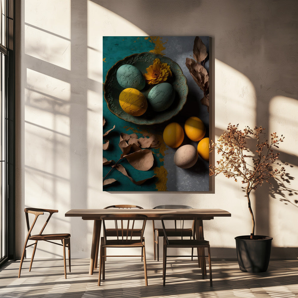 Etherische Eieren | Canvas