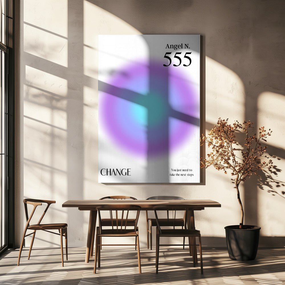 Engel nummer 555 | Canvas