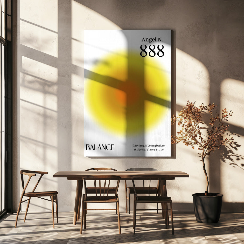 Engel nummer 888 | Canvas