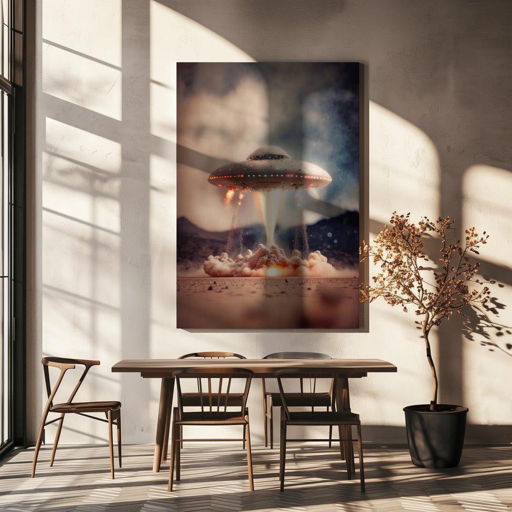 Galactische Opstijging | Canvas