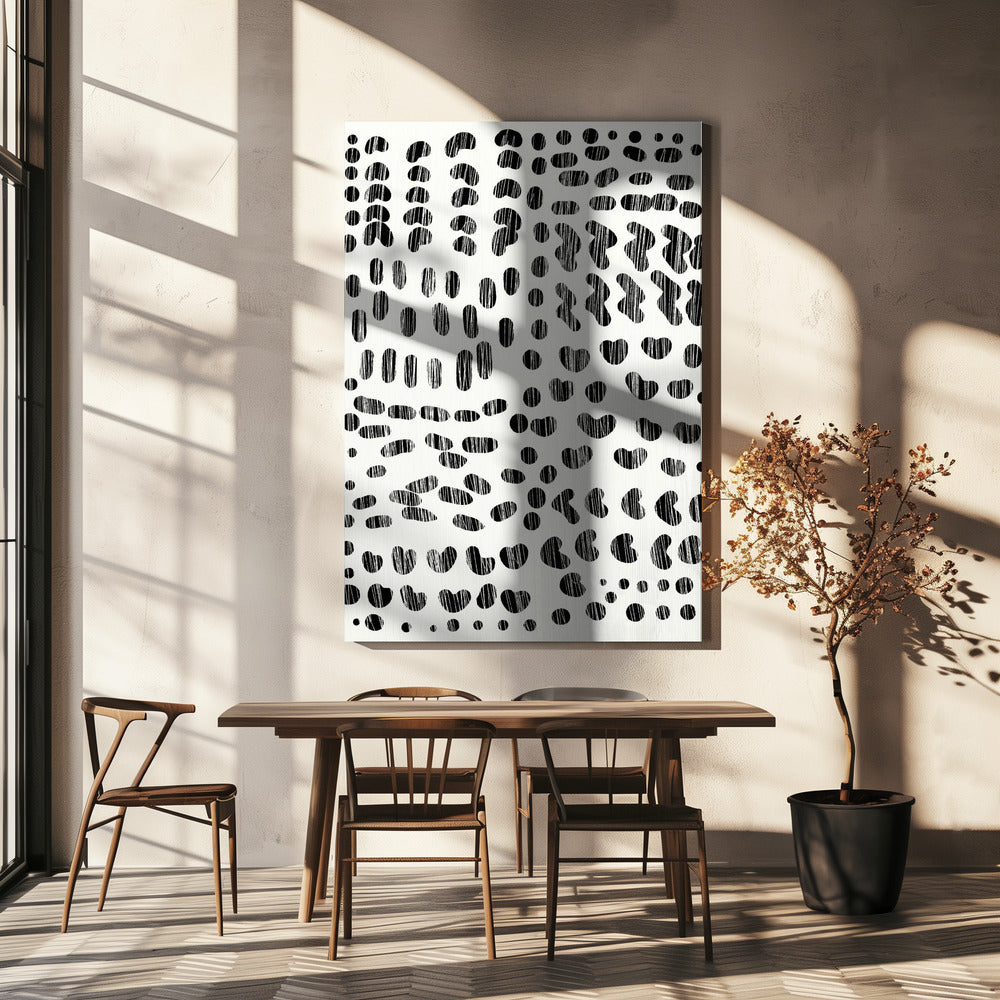 Stippen en Strepen | Canvas
