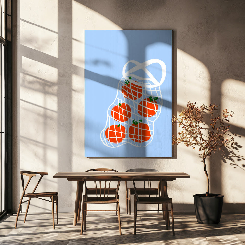 Tomaten in gaas | Canvas