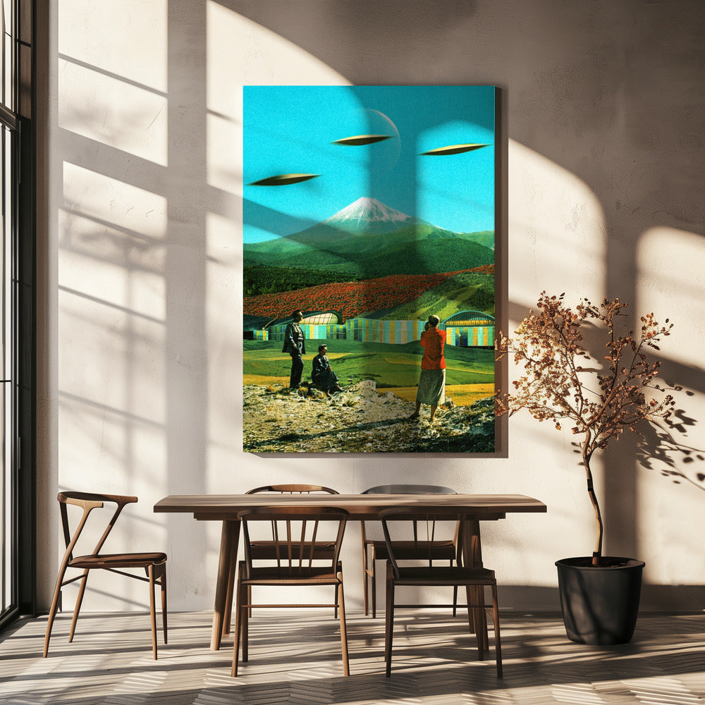 Een buitenaardse invasie | Canvas