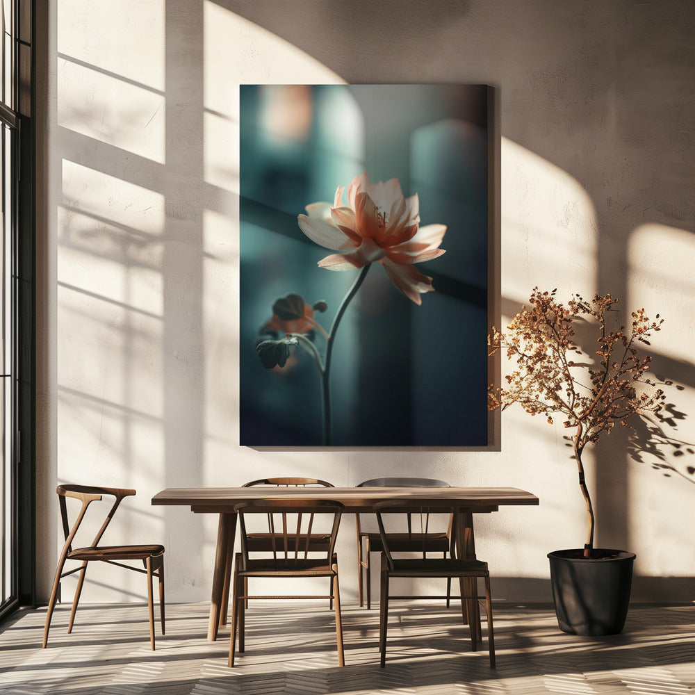 Bloemblaadjessereniteit | Canvas