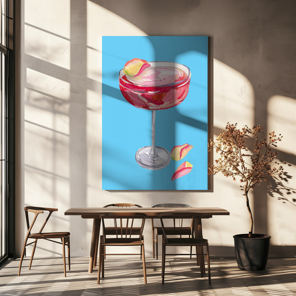 Mousserende rozen gincocktail | Canvas
