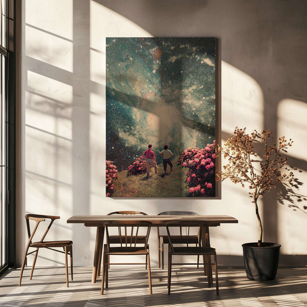 Er zal licht zijn aan het einde | Canvas