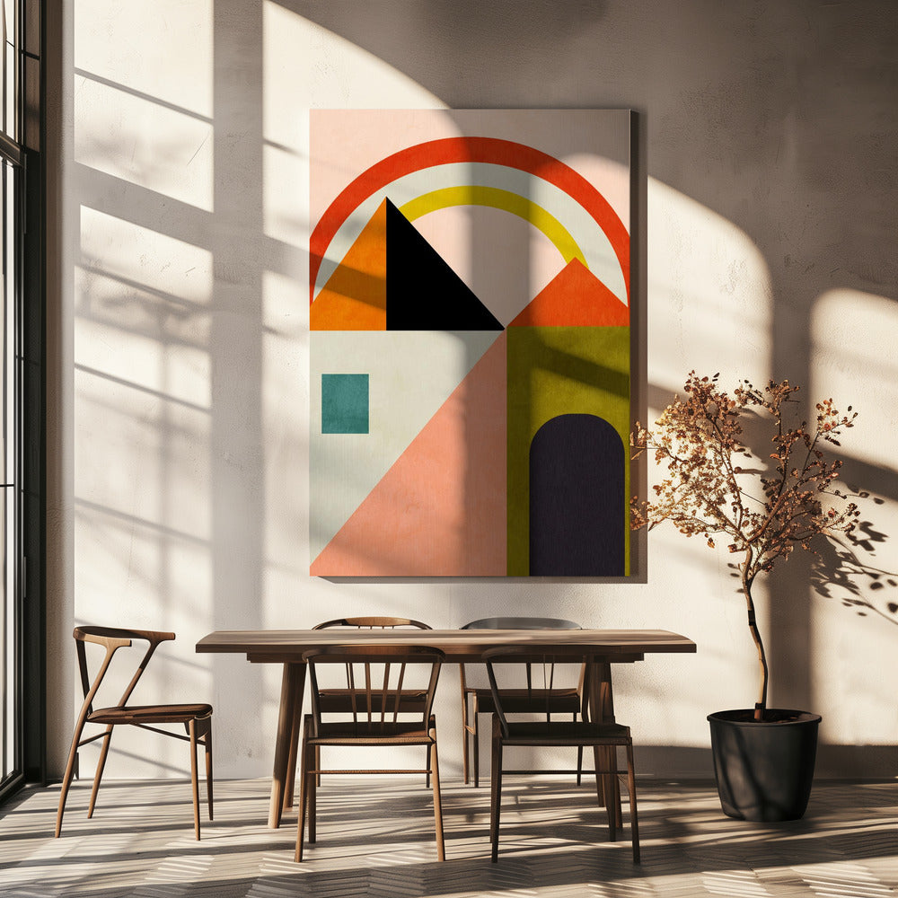 Spelen met vormen | Canvas