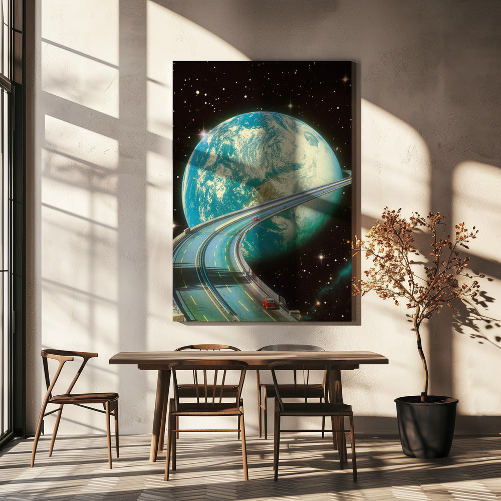Snelweghuis | Canvas