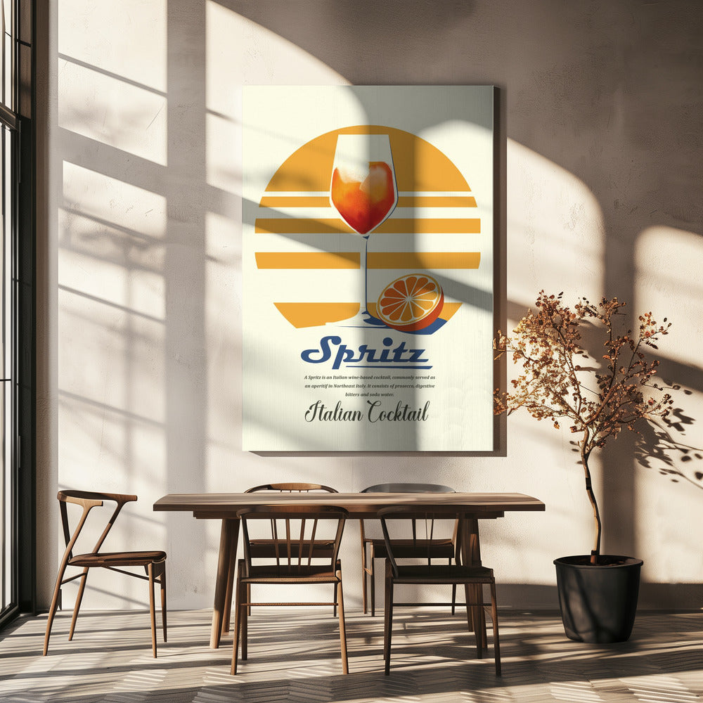 Spritz zomerprint | Canvas
