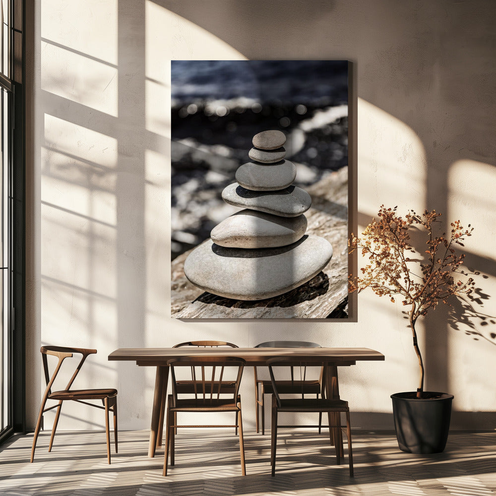 Stenen Sereniteit | Canvas