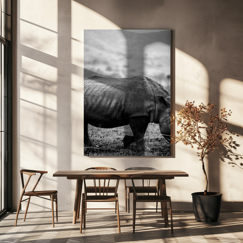 Zachte reuzenwandeling | Canvas