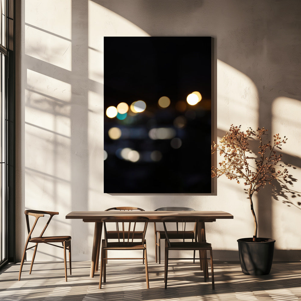 Night Glow Bokeh | Canvas