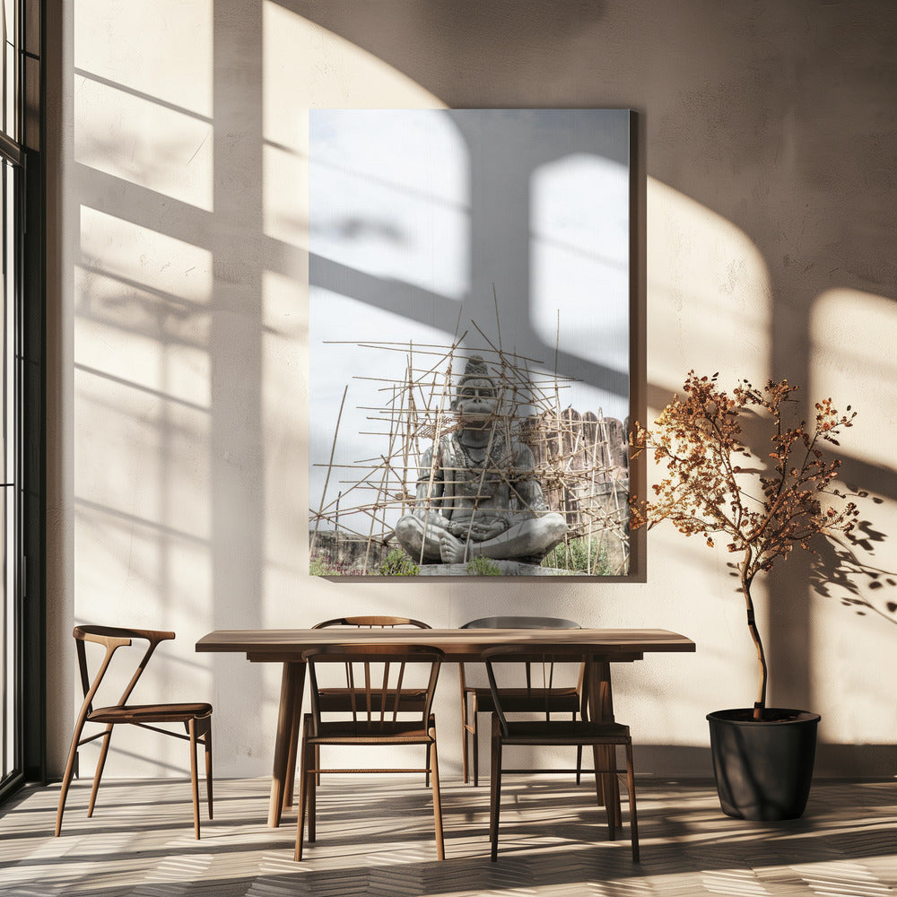 Sculptuur in uitvoering | Canvas